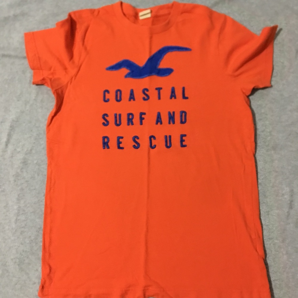 Men’s Orange Medium Hollister T-Shirt
